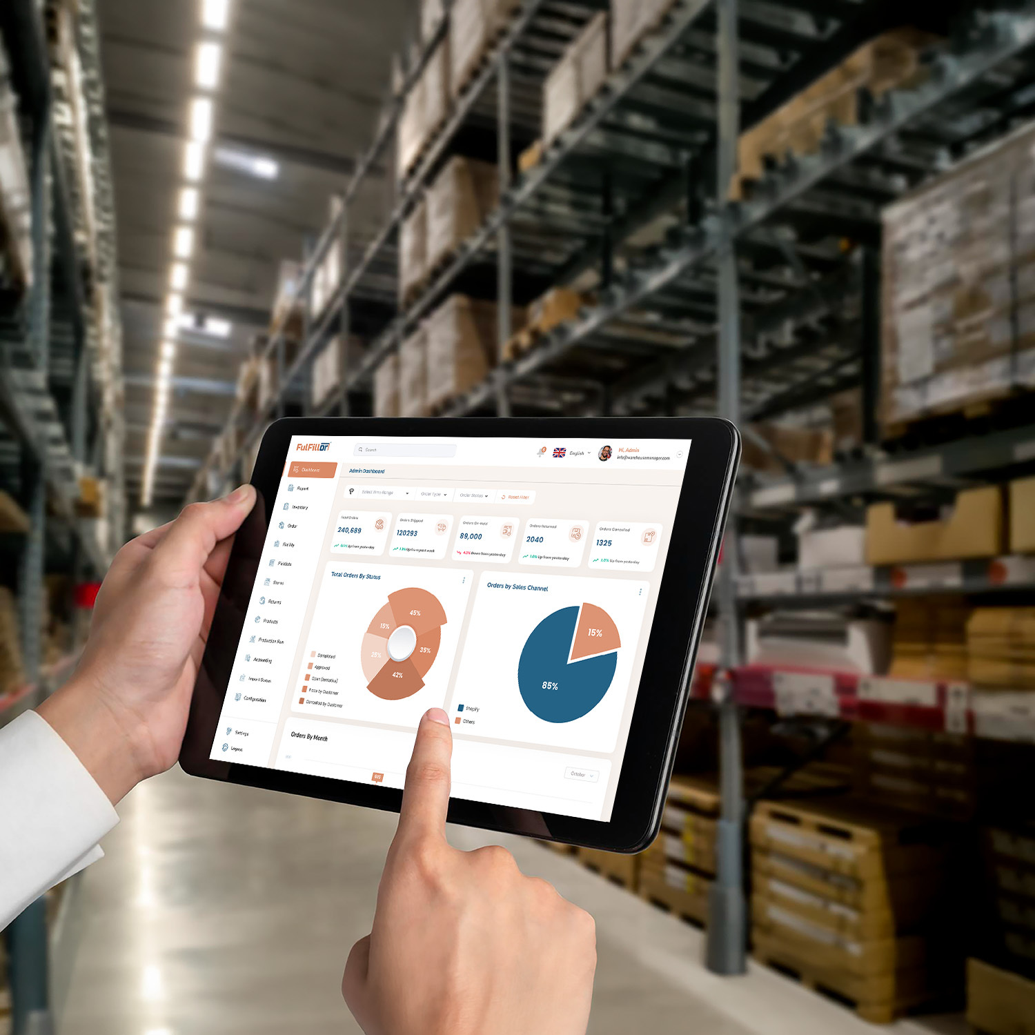 3PL Reporting and Analytics Dashboard